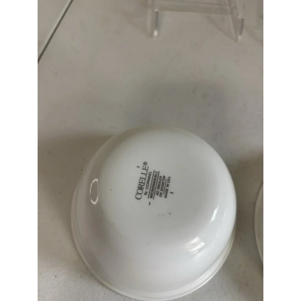 Corelle DEEP White Dessert / Rice Bowls  5